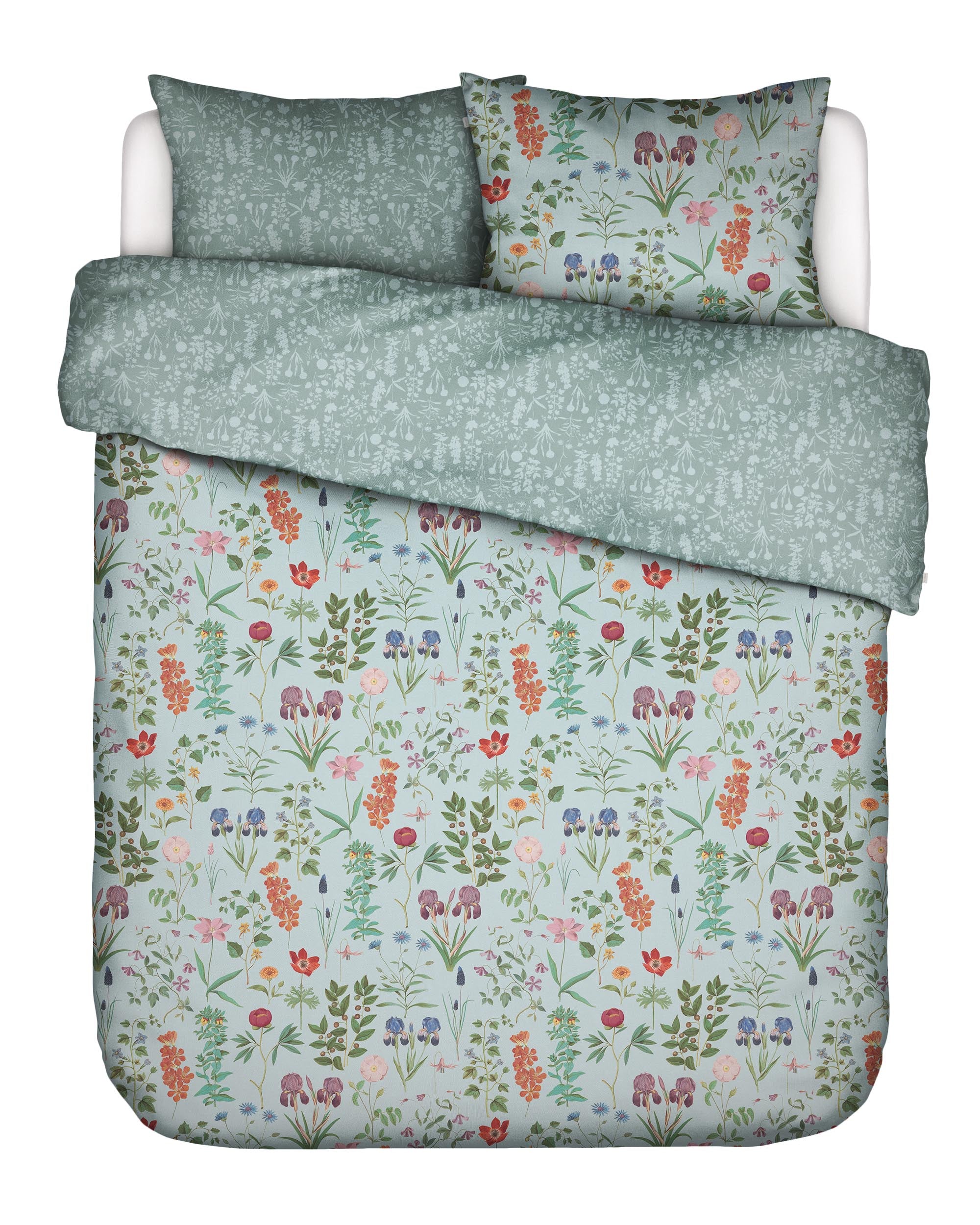 Essenza Marigold Dekbedovertrek 240 x 220 220 cm - Pastelblauw