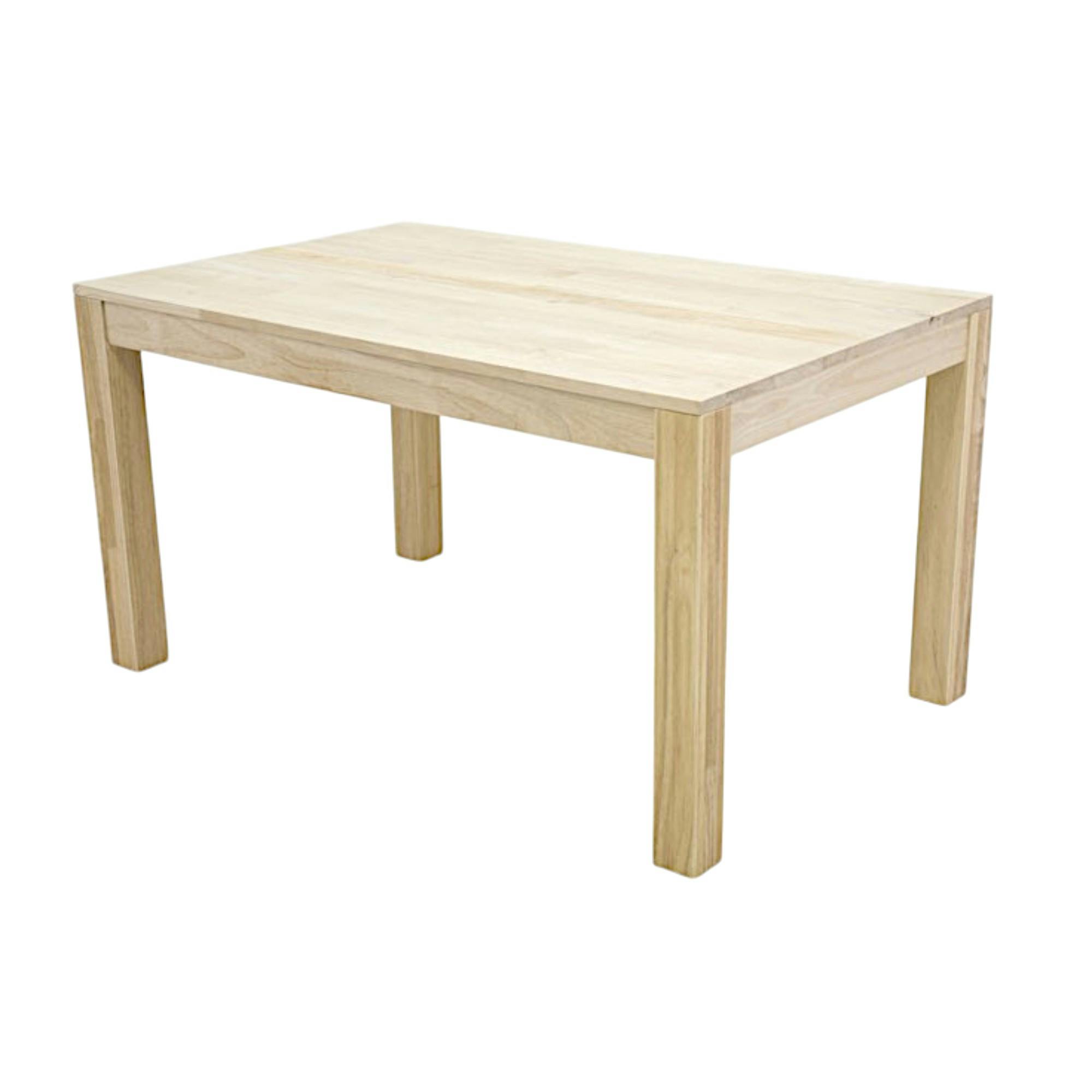 Table repas hévéa 140x90cm GALA