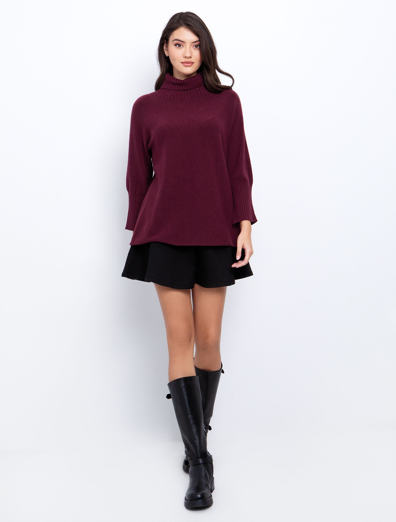 Oversized μπλούζα ζιβάγκο