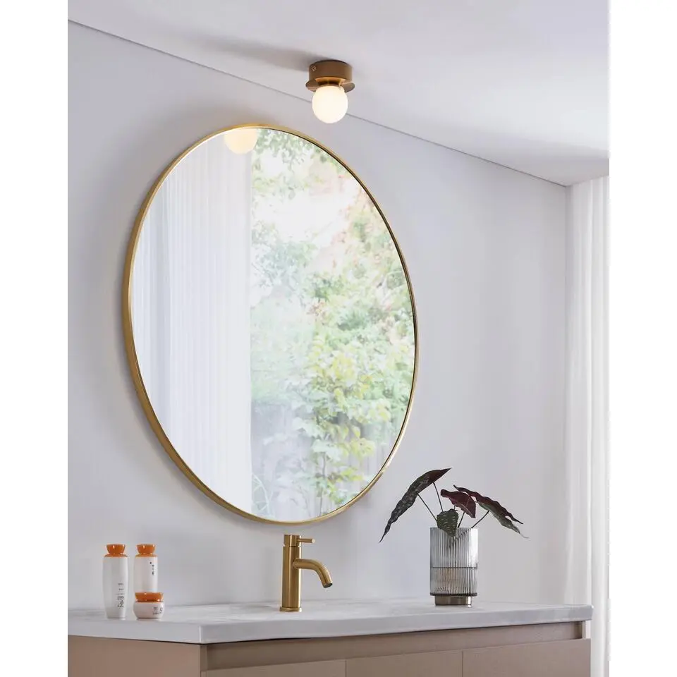 EGLO Mosiano plafondlamp - LED - &Oslash; 11 cm - Goud/Wit