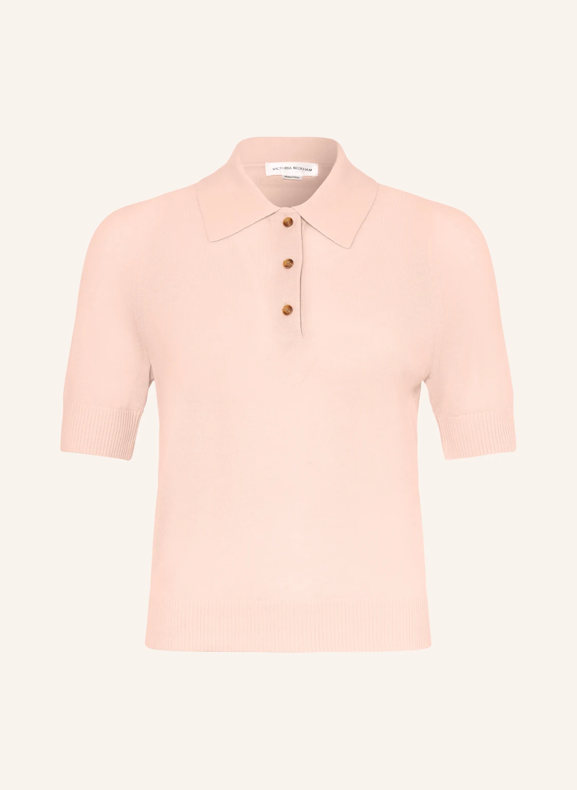 VICTORIA BECKHAM Strick-Poloshirt
