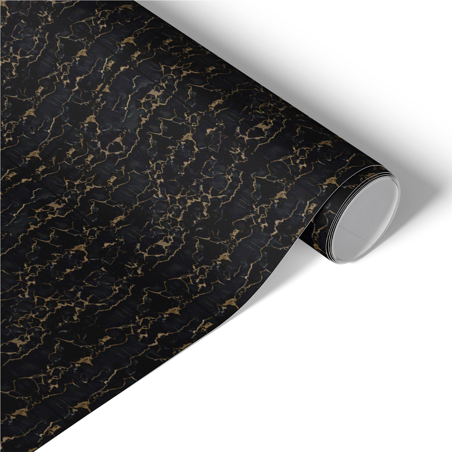 Okleina na meble Czarne wzory 50x100 Folia samoprzylepna Modern