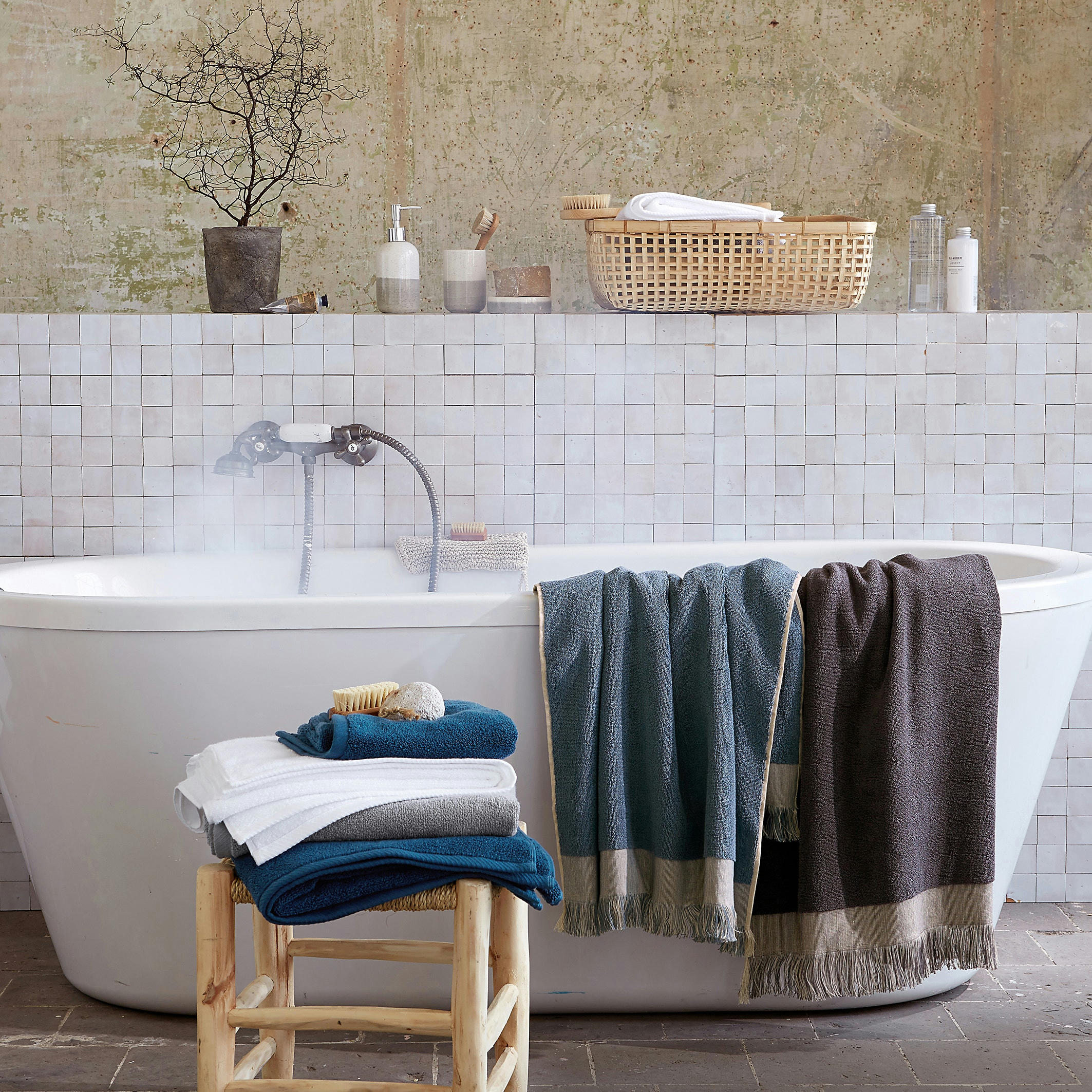 Maxi drap de bain zéro torsion, extrême douceur