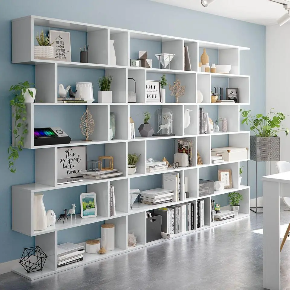 CALICOSY - Boekenkast ATHENA - 192x80x24 cm