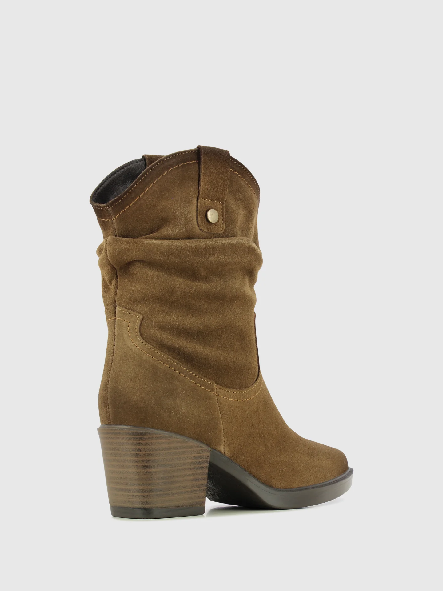 Botas Texanas em Taupe