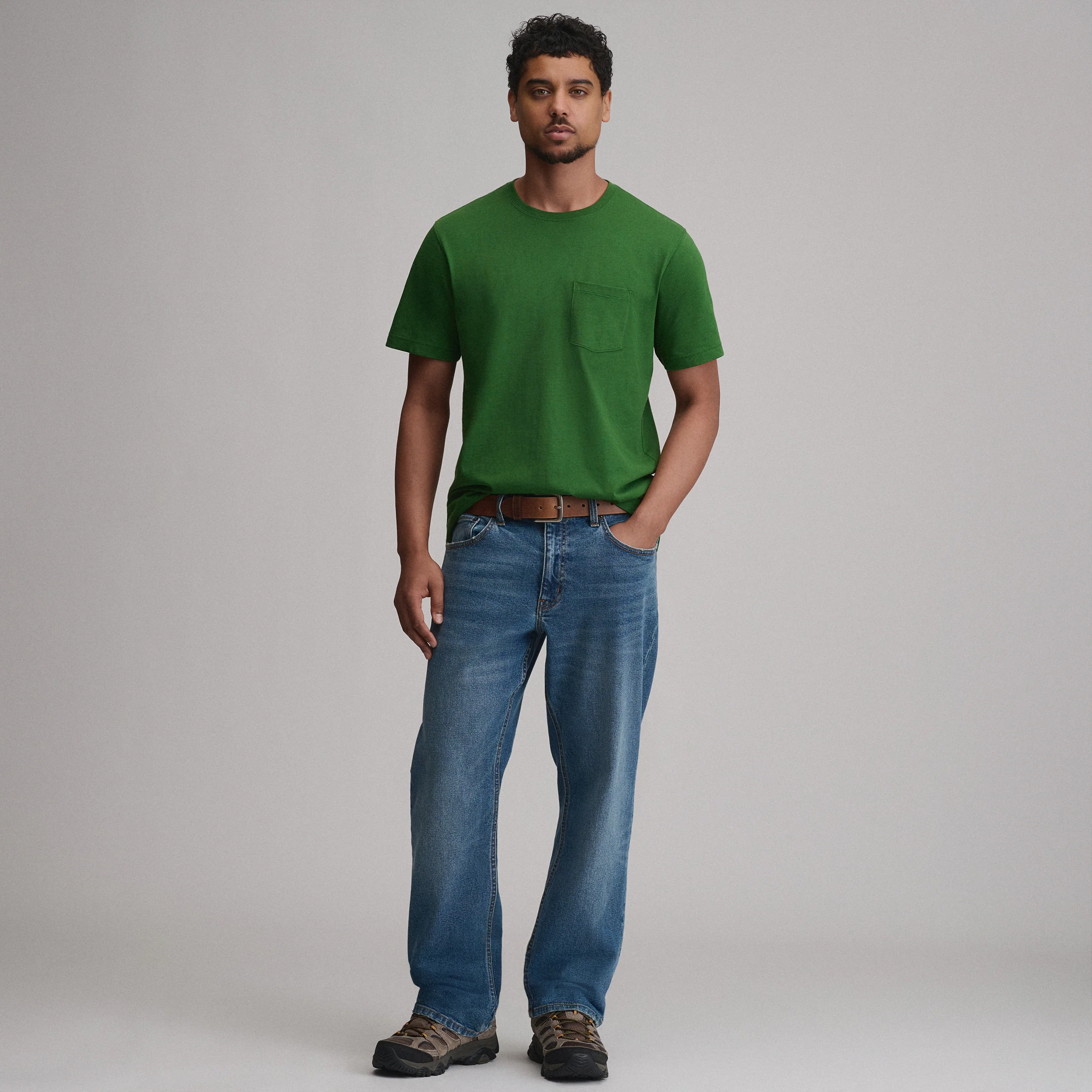 Men's Legend Wash 100% Cotton Short-Sleeve Pocket T-Shirt