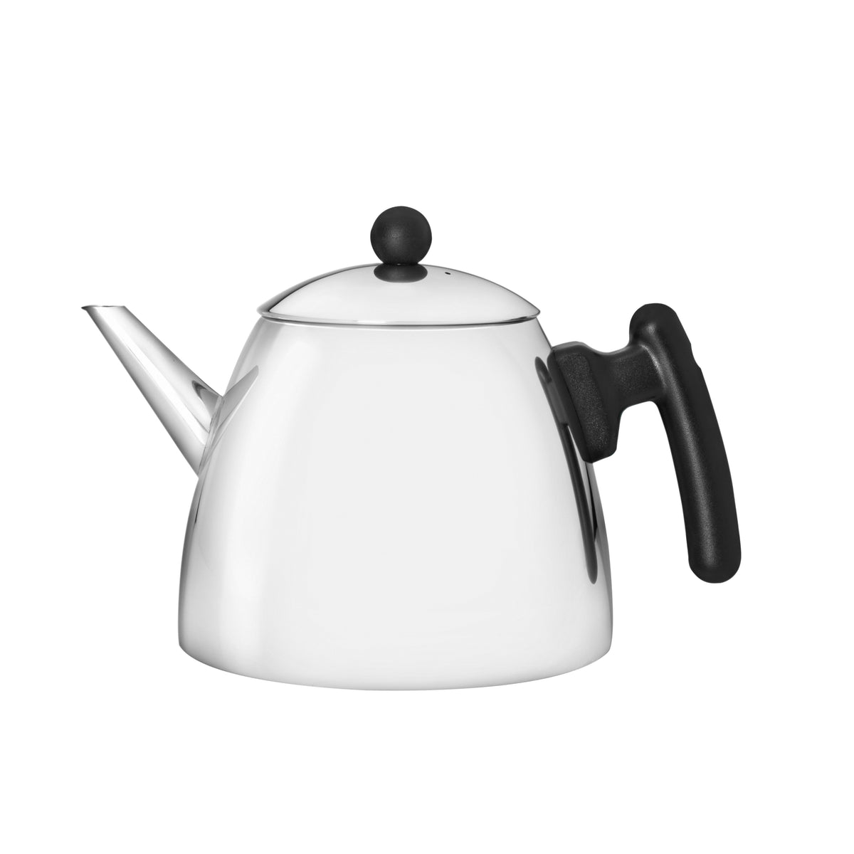 Bredemeijer - Theepot Duet Classic 1,2L zwart beslag