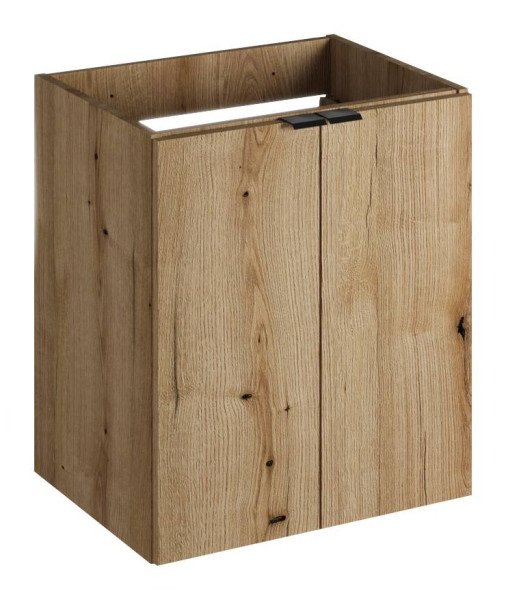Szafka z Umywalką Nova Oak 50cm z Blatem i Umywalką Nablatową Gaja