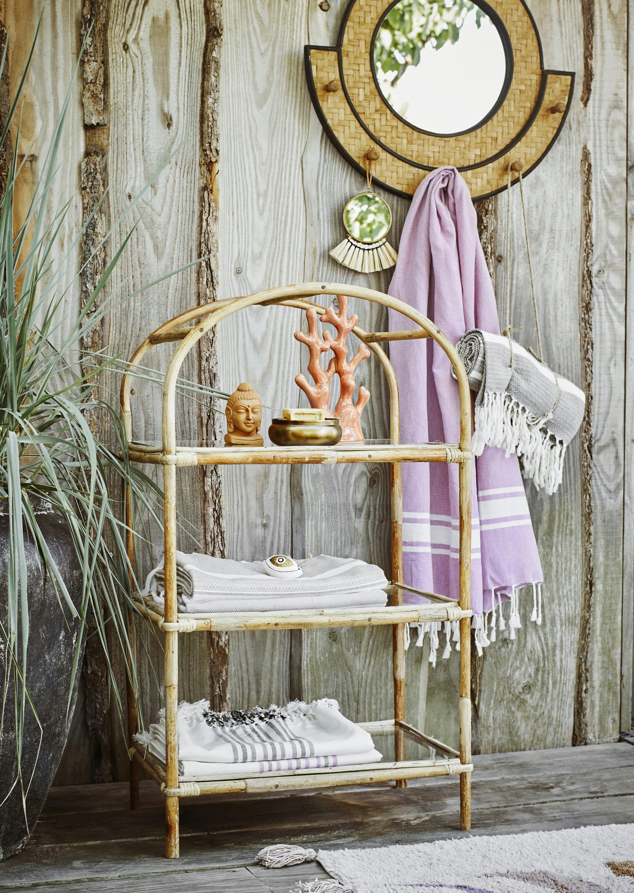 REAL - Miroir avec 5 crochets