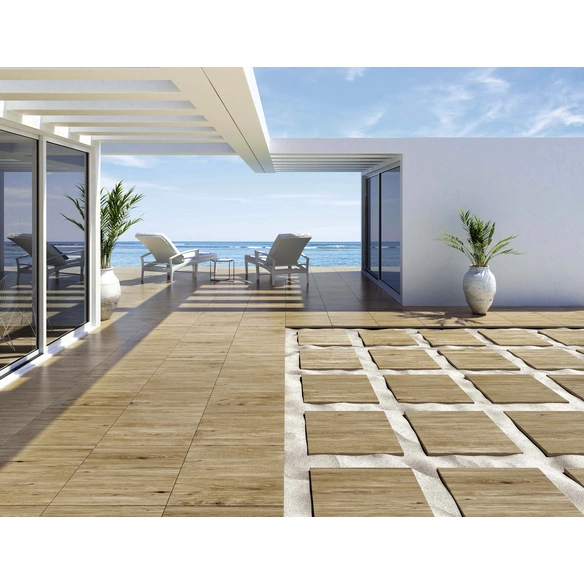 Terrassenplatte »Formentera«, natural, 59,5 x 59,5 x 2 cm, Keramik