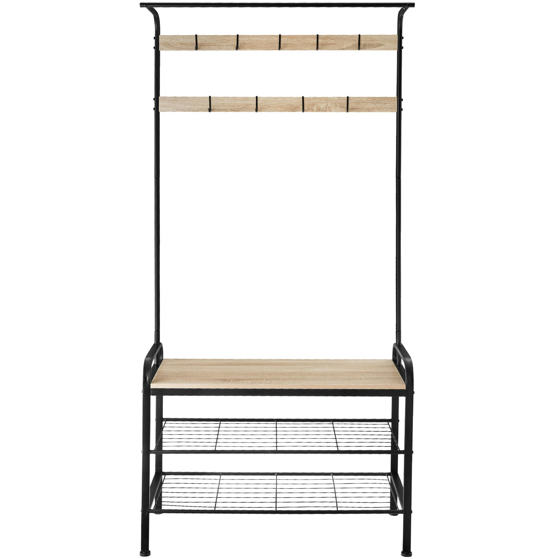 - Penderie Style industriel Bois clair industriel, Chêne Sonoma