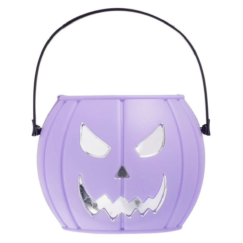 Seau à bonbon citrouille Ø17xH15cm