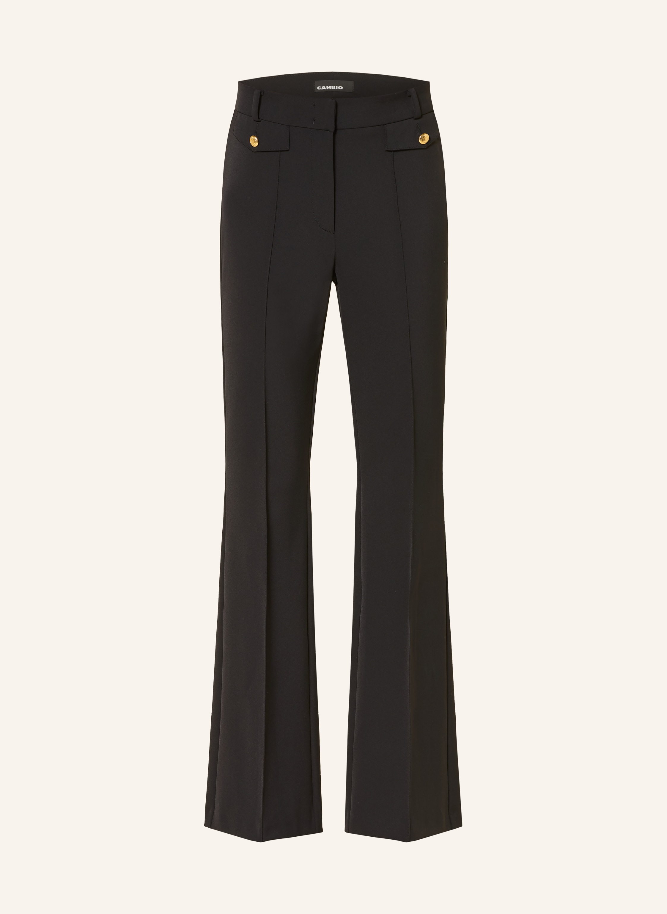 CAMBIO Bootcut-Hose FLEUR
