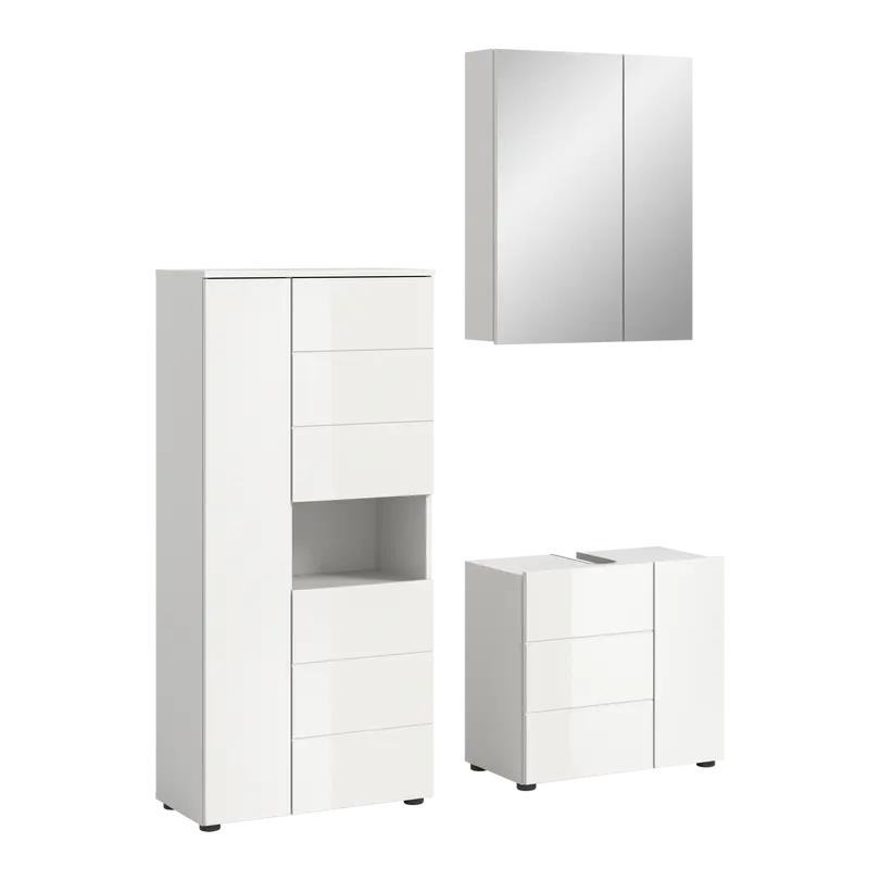 Badschrank 3-teilig Vira