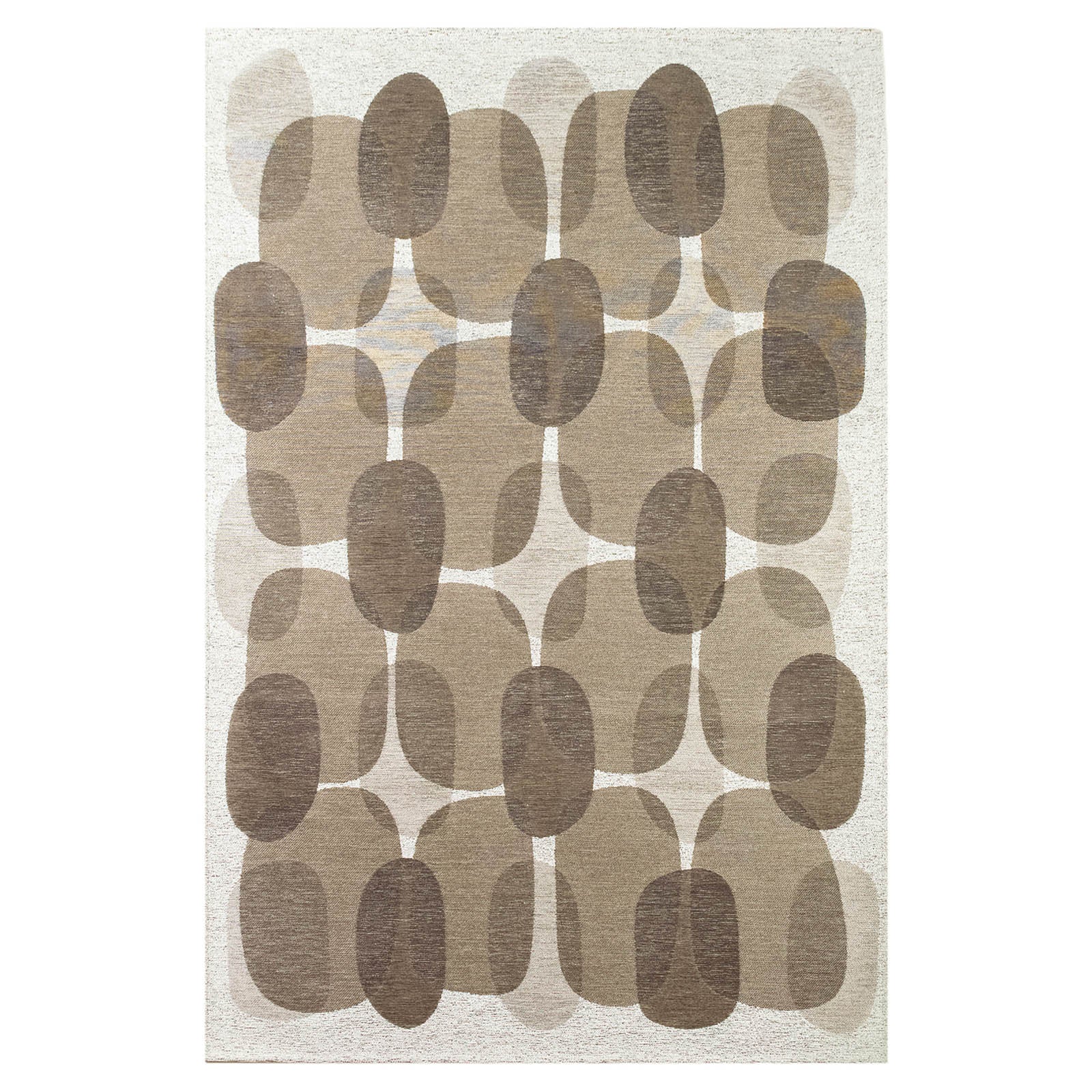 Lola&Moi vloerkleed Easther - zilver - 170x240cm