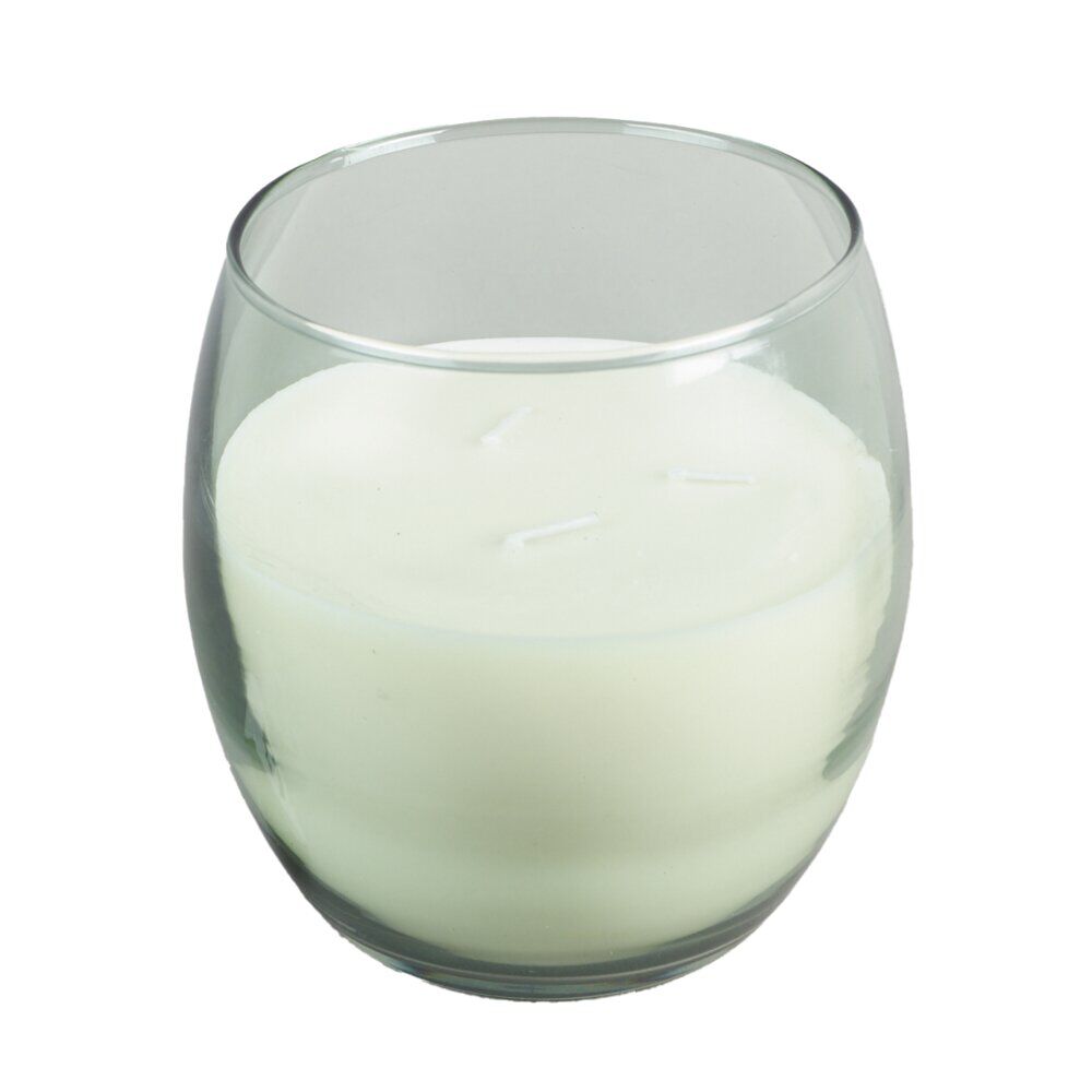 Bougie parfumée dans verre senteur musc 36H