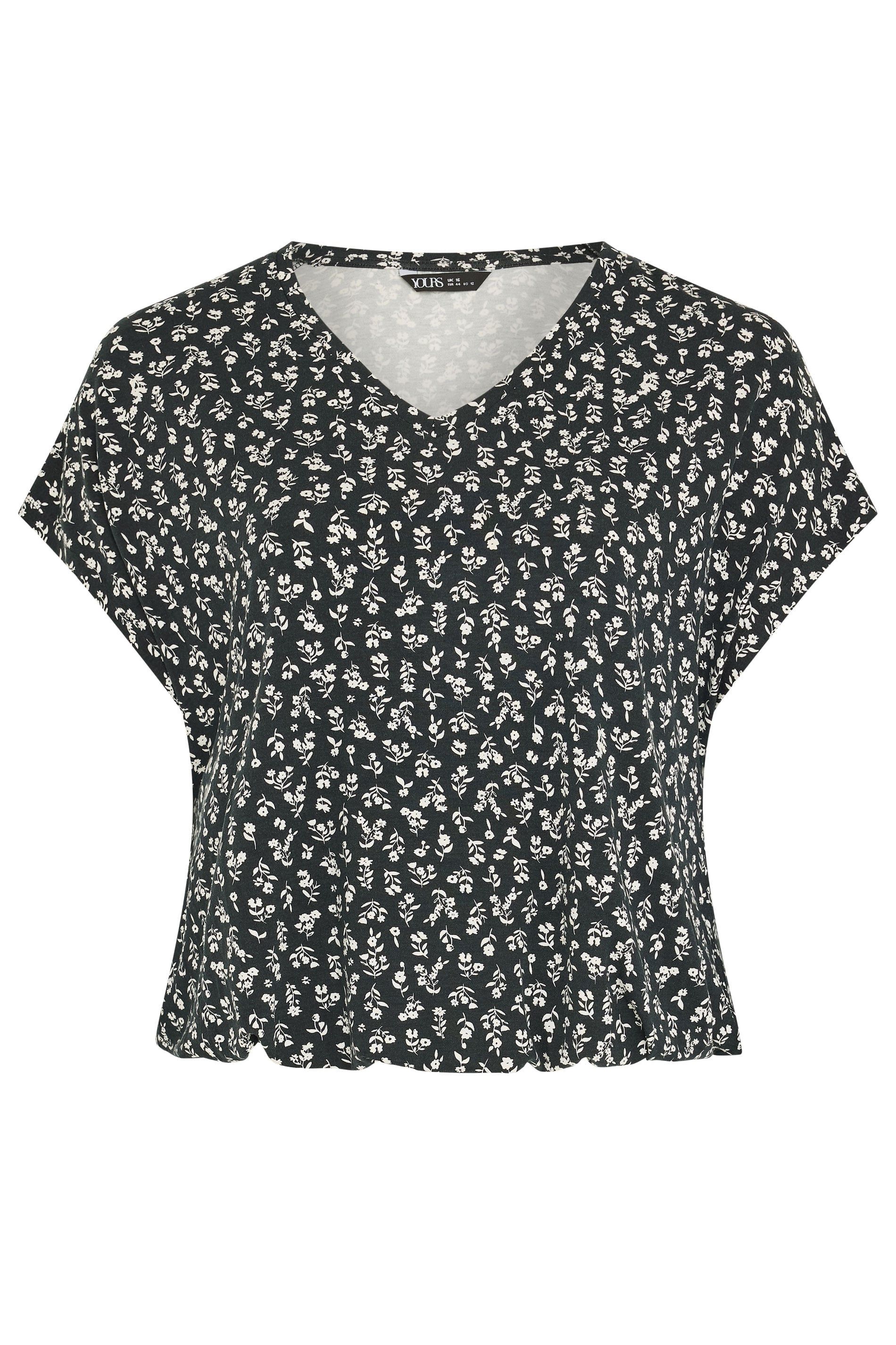 Yours Elasticated Hem T-Shirt
