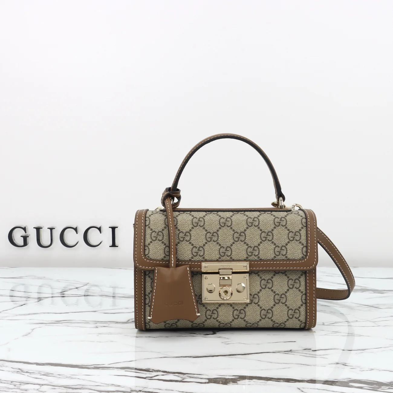 Gucci Padlock small top handle bag (7A regular version)