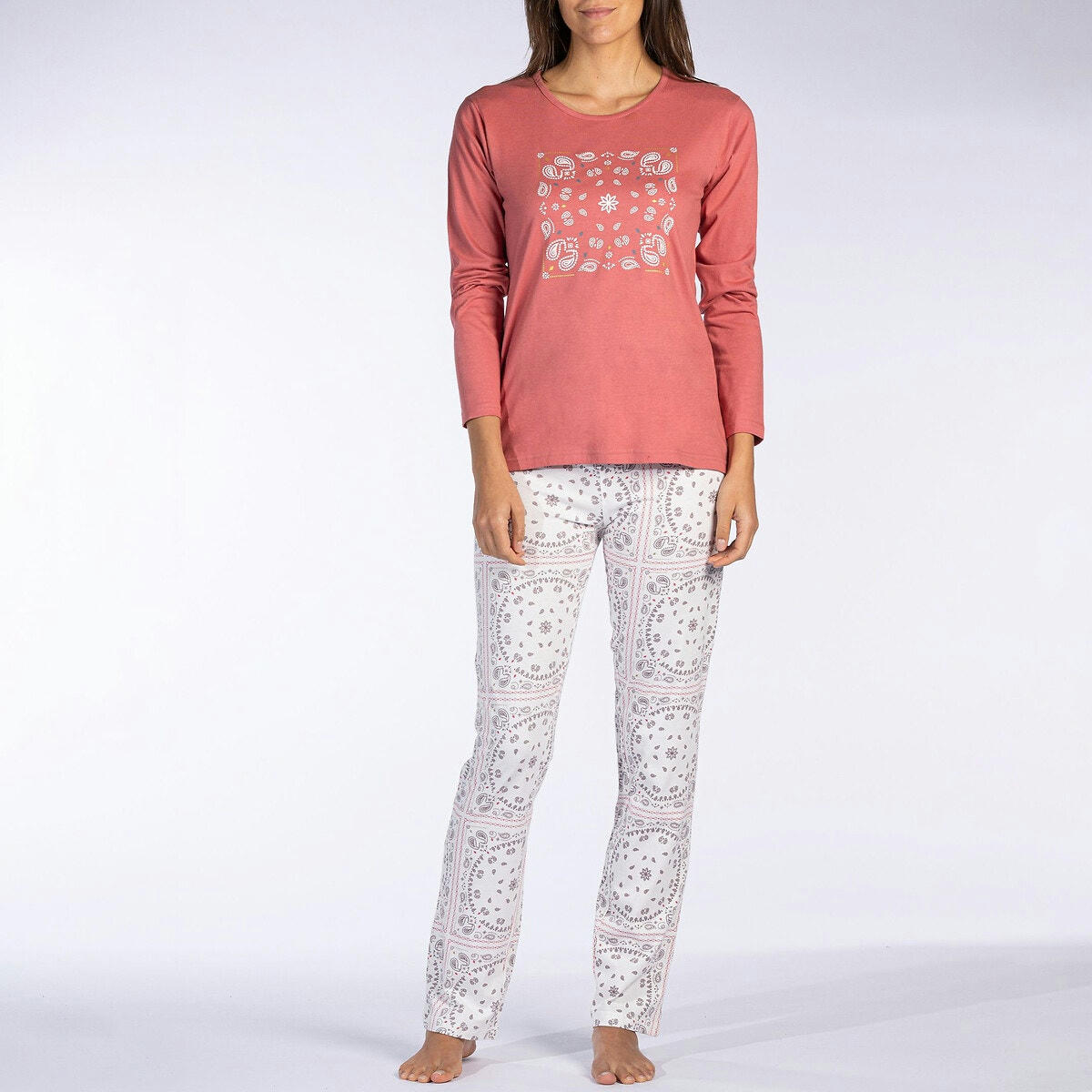 Pyjama long en jersey
