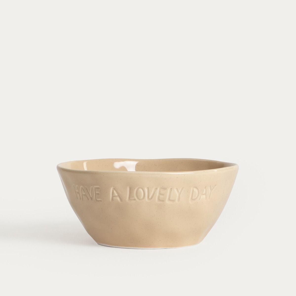 Miska ISERNIA beżowa 18 cm