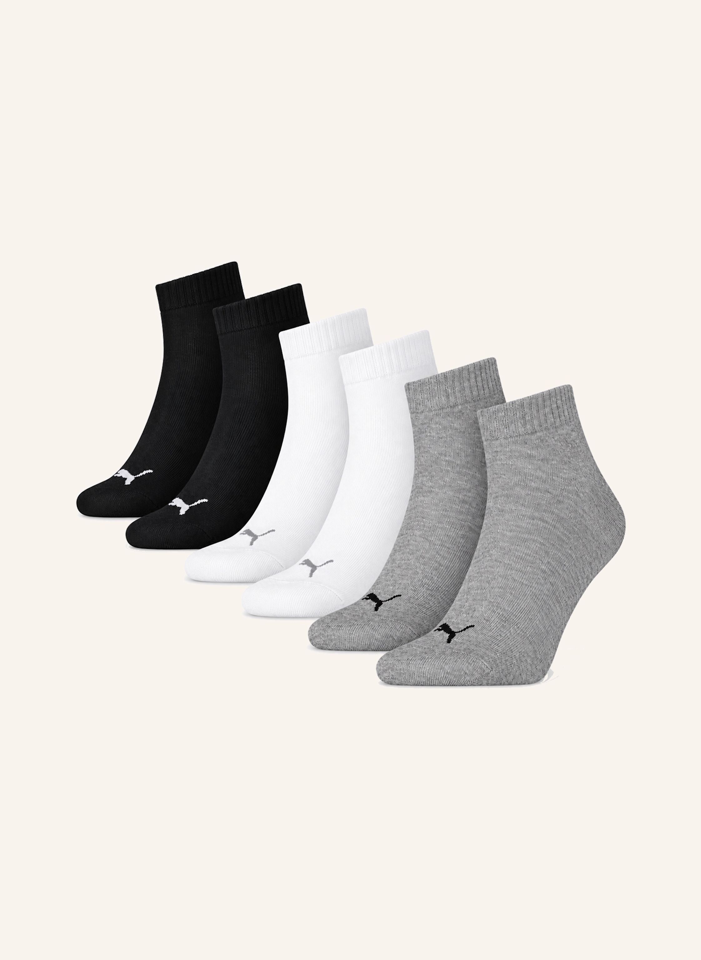 PUMA Socken QUARTER 6-PACK