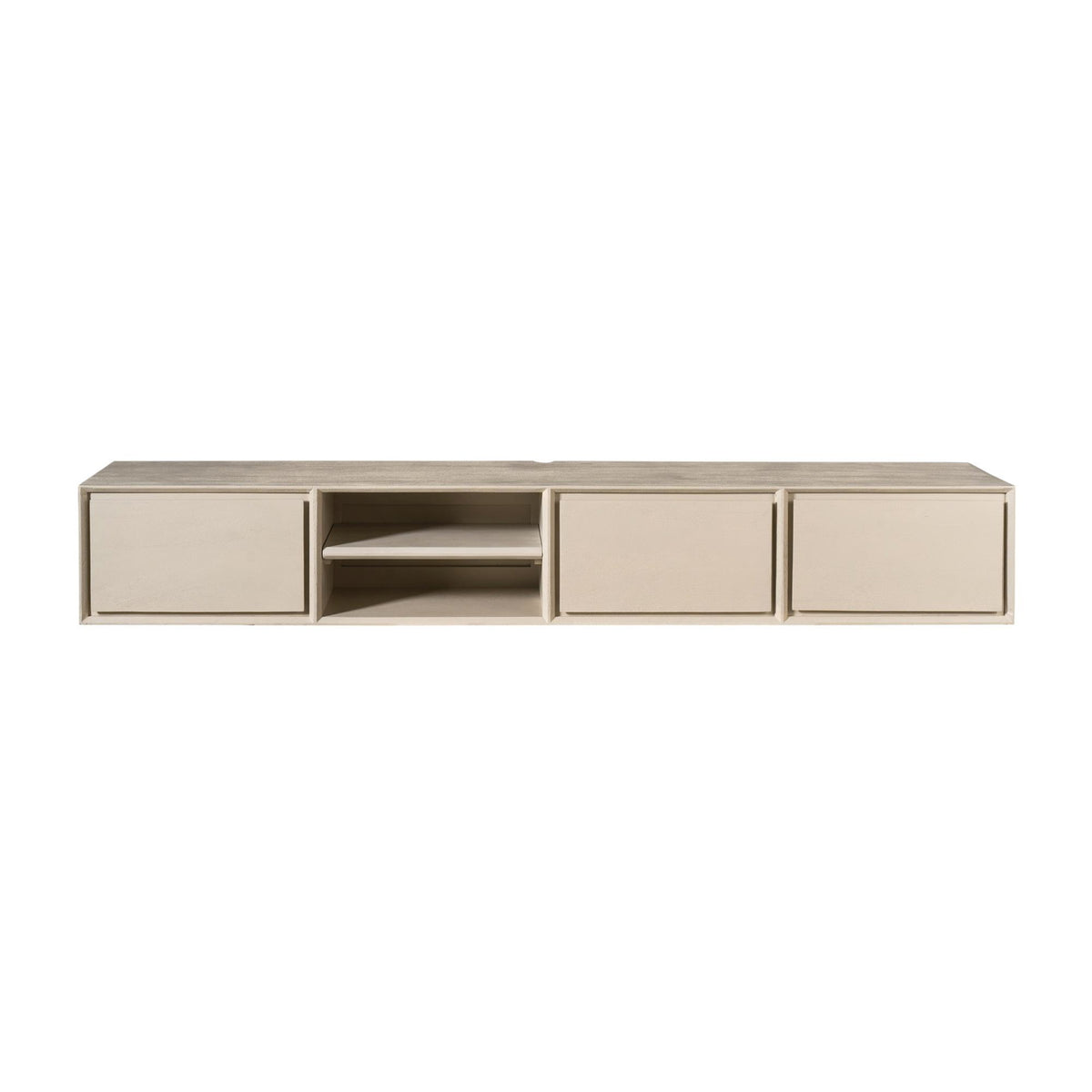 Starfurn Tv-meubel Ambiance - Zwevend - Zandkleur Hout - 200x35x30cm