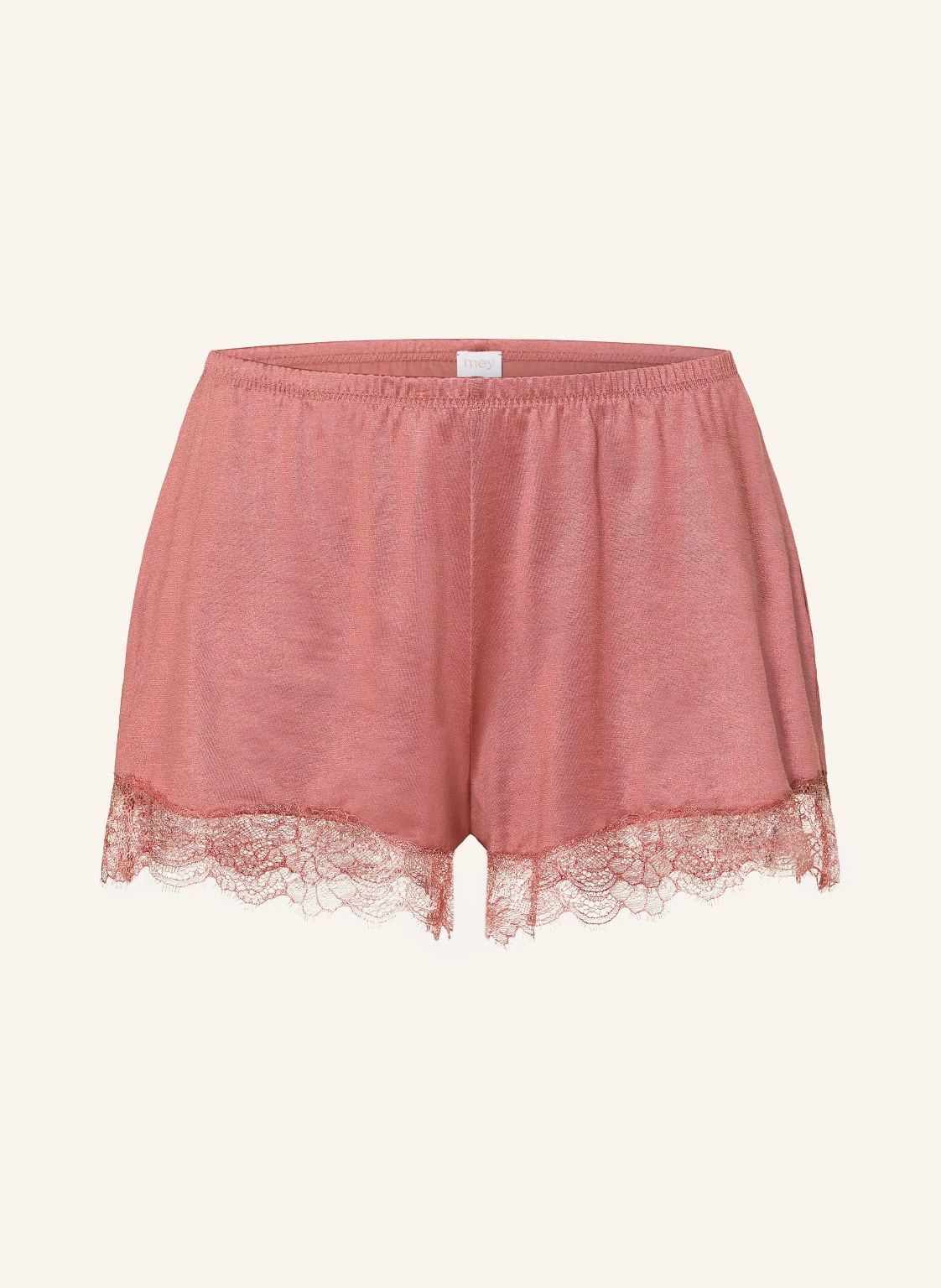 mey Schlafshorts Serie PURE SHINE LACE
