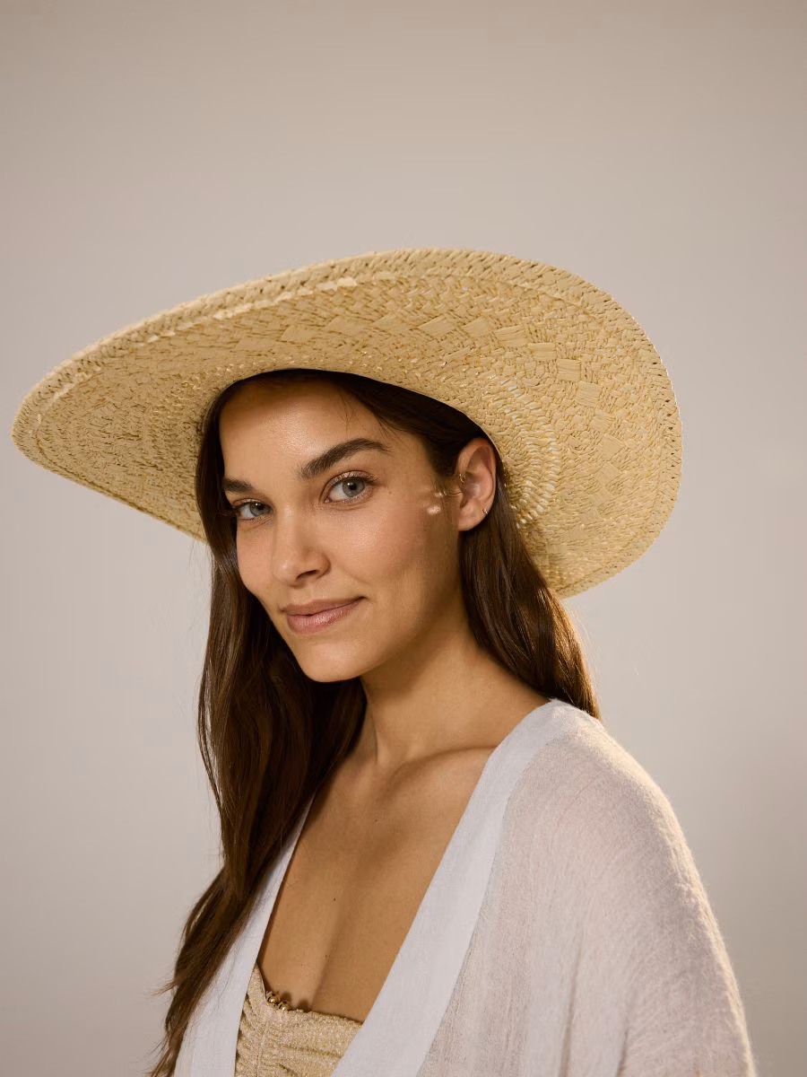 Woven Paper Straw Hat