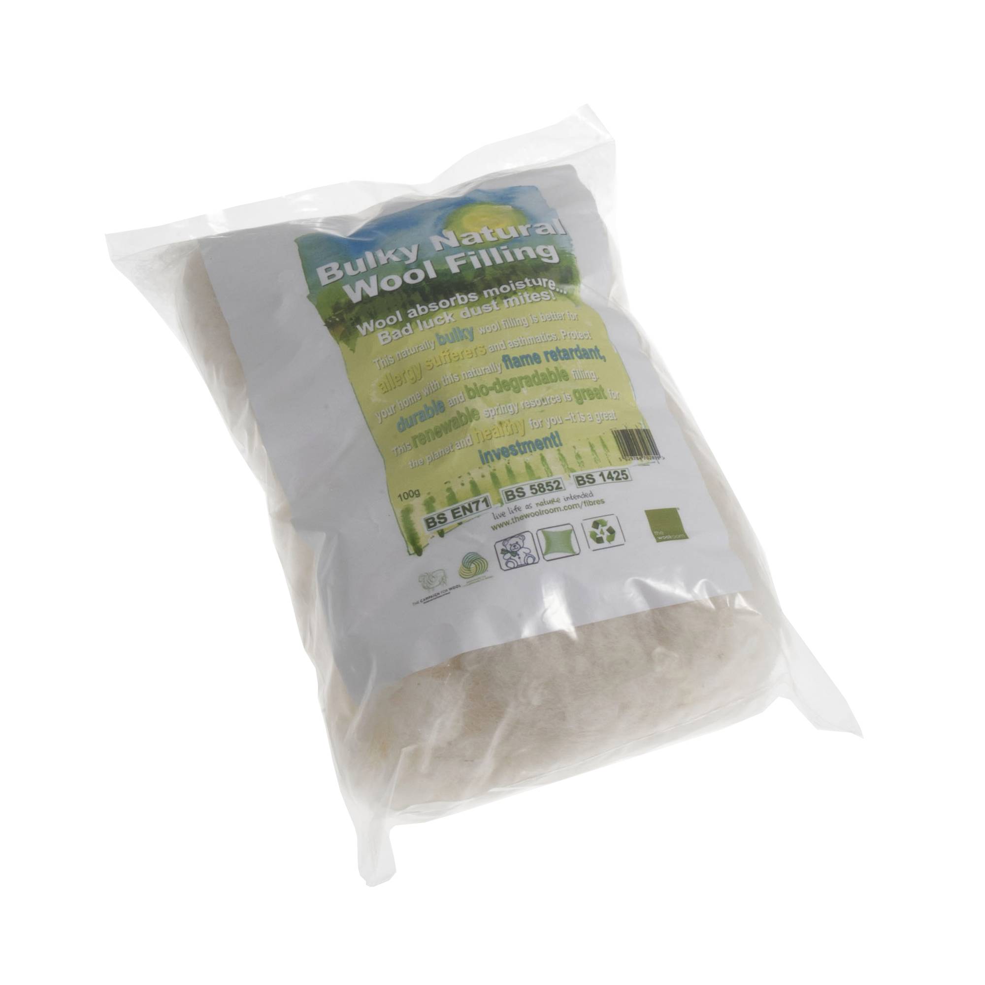 Natural Wool Toy Filling 100g