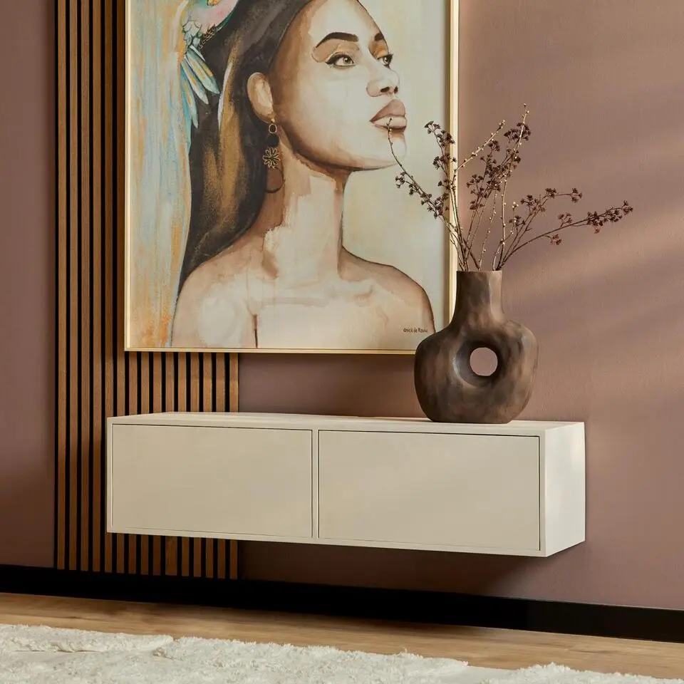 StarFurn - Zwevend TV-meubel Vision 120 cm - zand