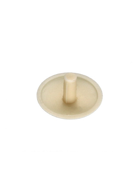 Cache tête Plastique Diamètre de tête: 15 DT 3 Longueur 4.5 RAL1015 ivoire clair - 100 pièces