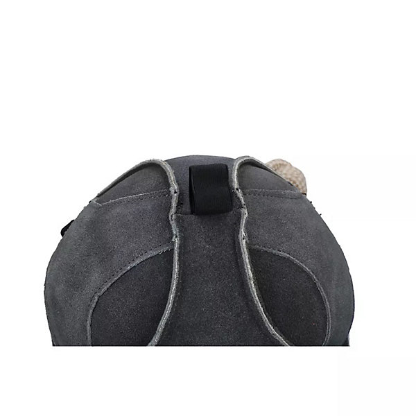 Balle jouet en daim pour cheval gris