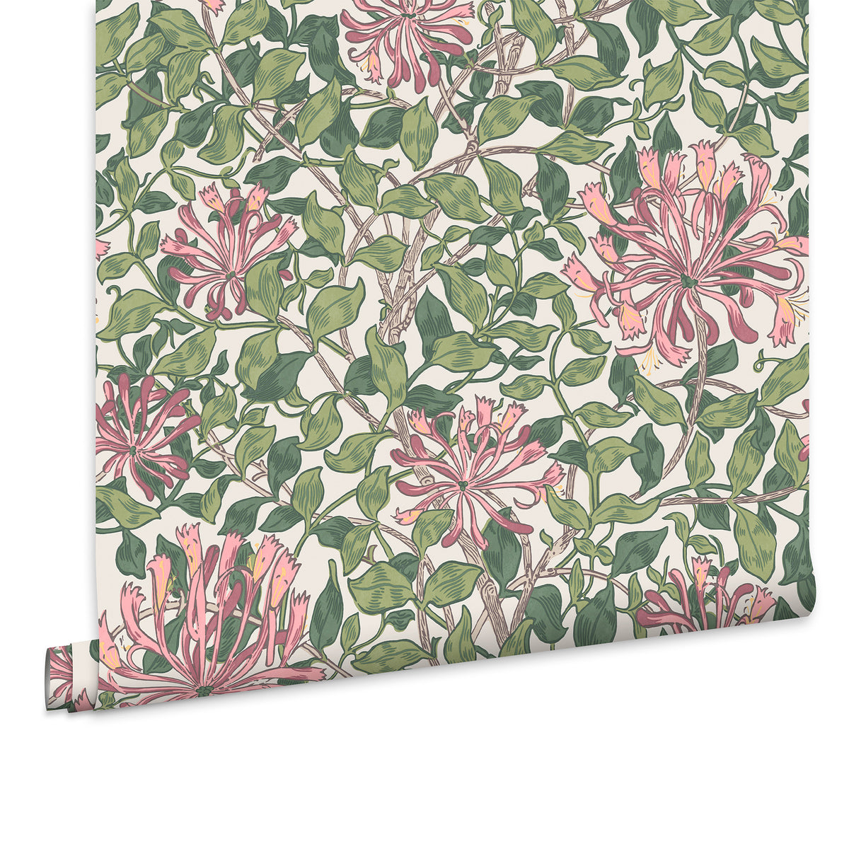 William Morris at Home Vliesbehang - Honeysuckle Blossom - 1000x52