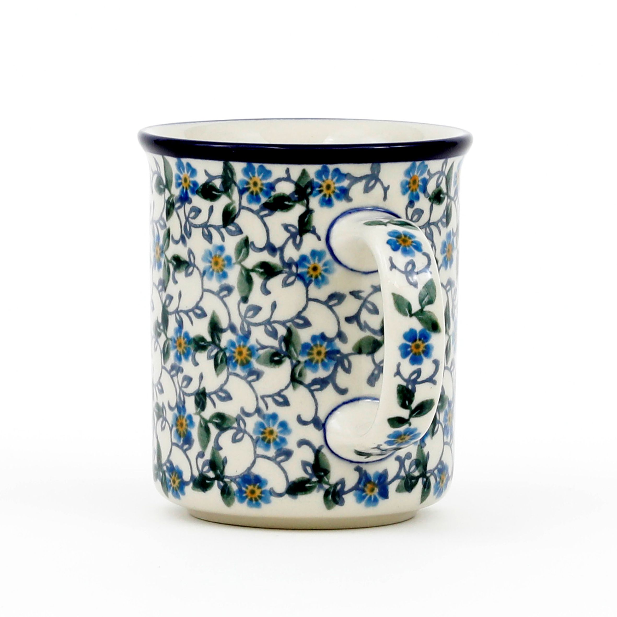Kubek ceramiczny 236 0,3l 2089X Niezapominajki Bolesławiec