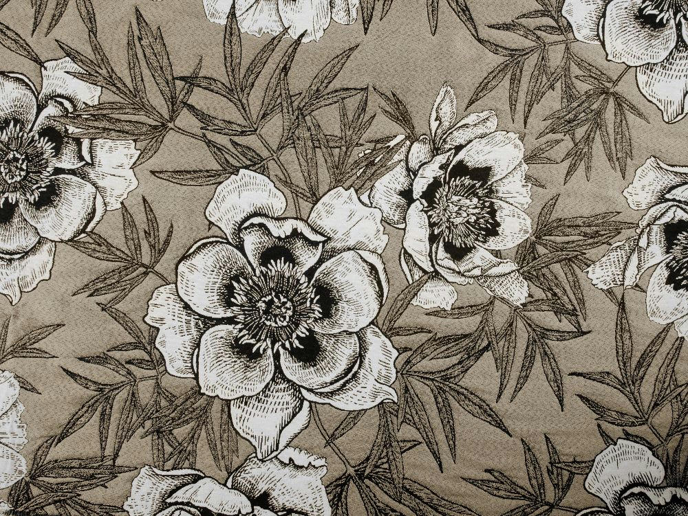 PEONIA - Rideau d'ameublement 140x260cm Lin