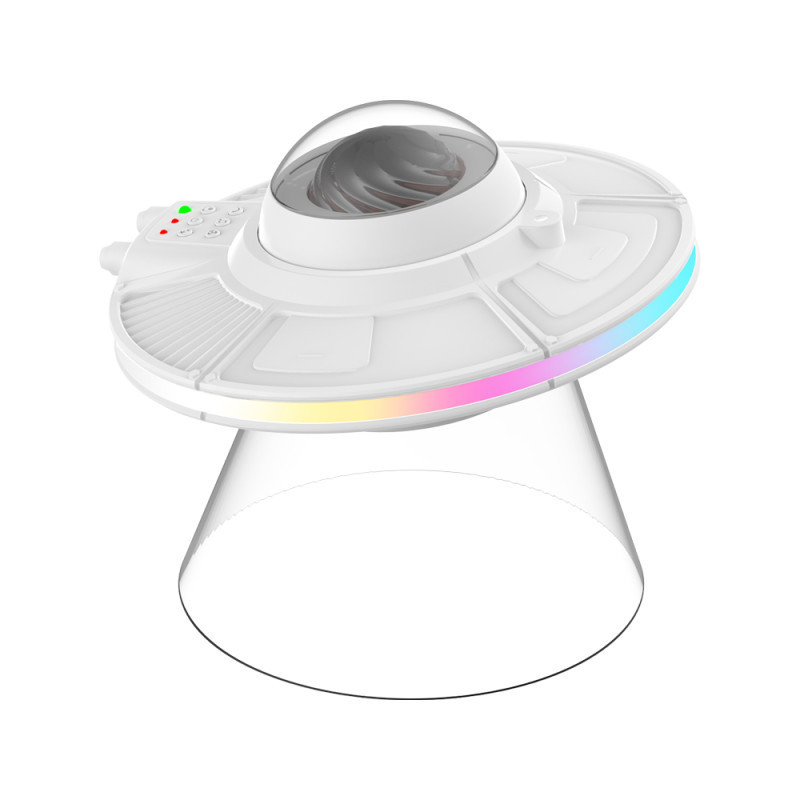 Veilleuse avec projecteur LED et enceinte Bluetooth Spacelite XANLITE