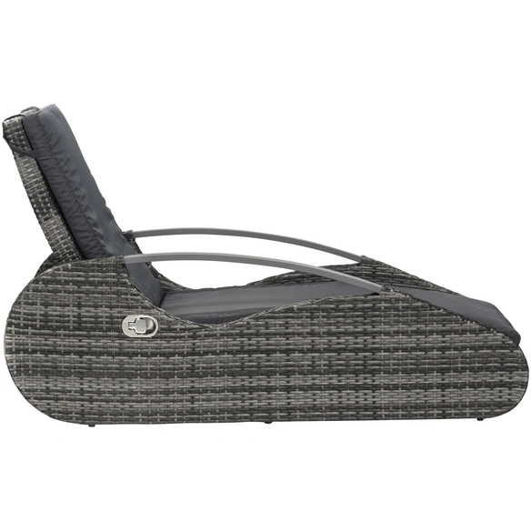 Lounger »Alassio«, Stahl, inkl. Auflage