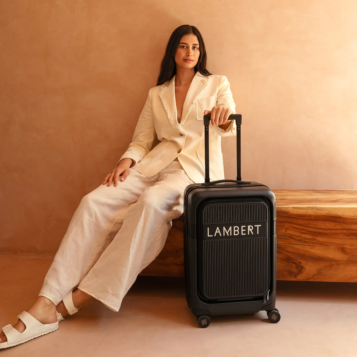 The Bali - Black Carry-On Suitcase