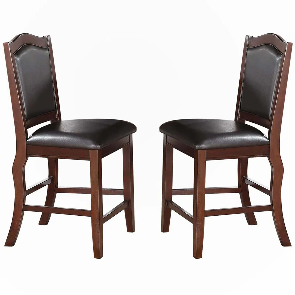 Formal Counter Height Dining Table And Chairs,Solidwood