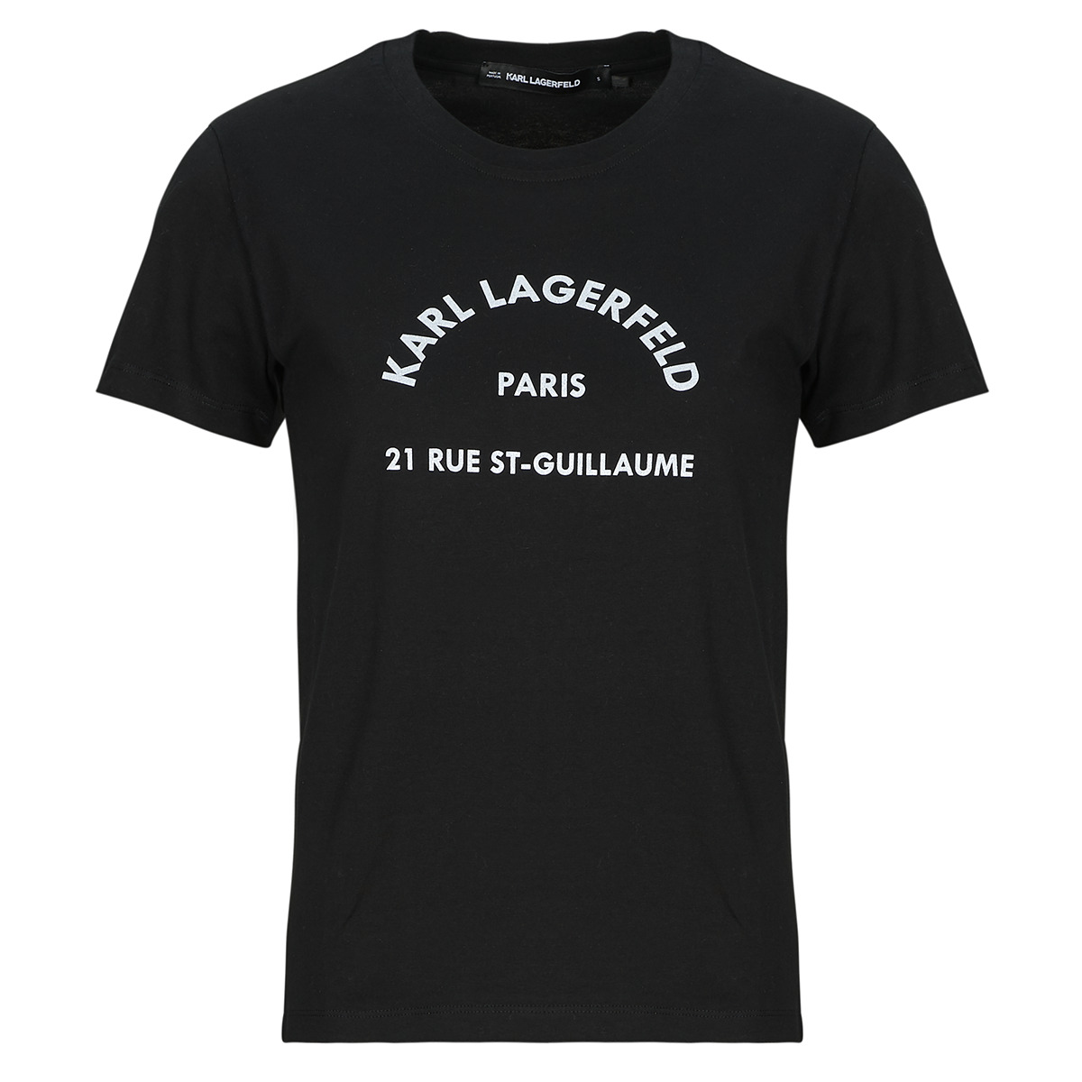Karl Lagerfeld - RSG GLITTER PETITE T-SHIRT - Black