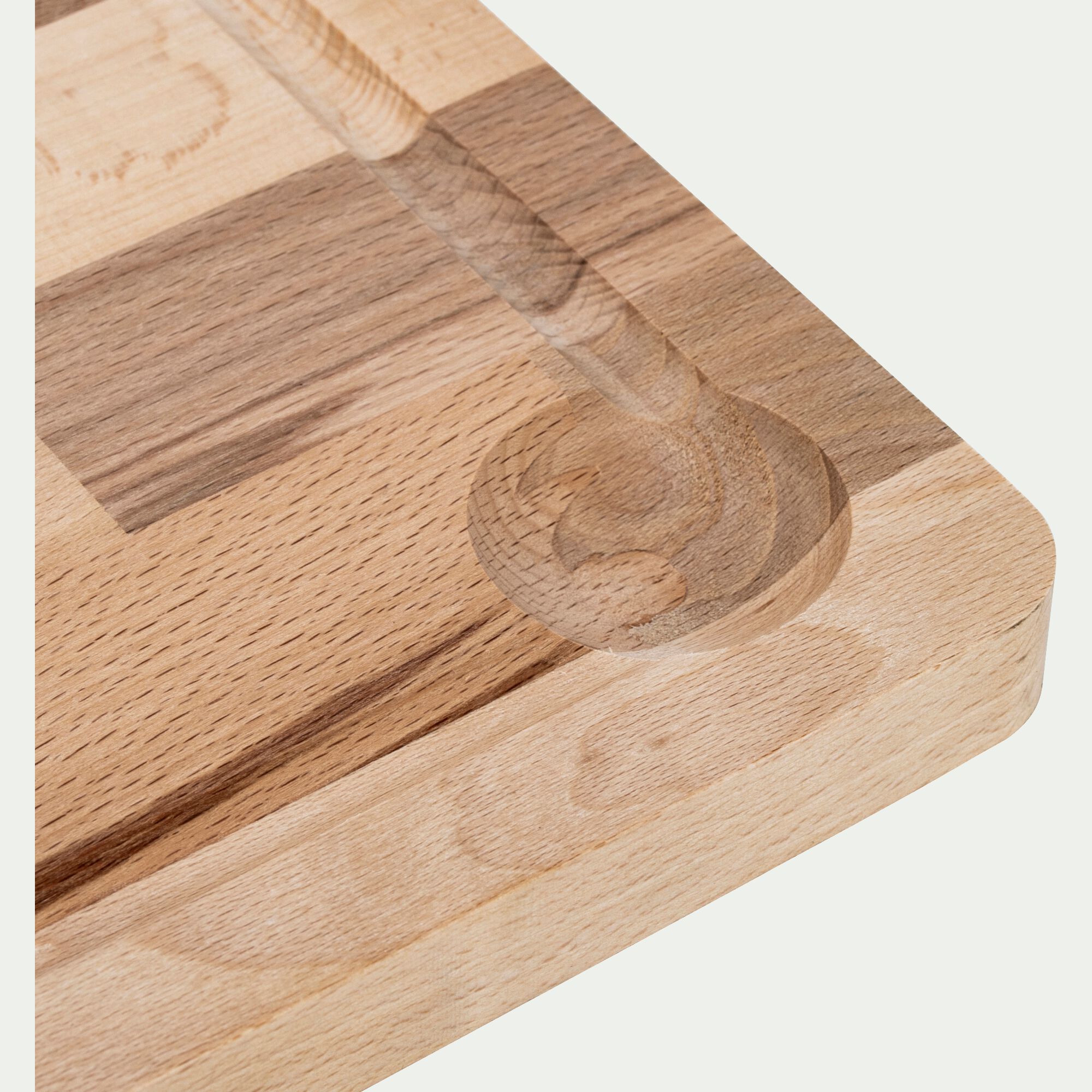 MABRE - Planche à découper en bois de hêtre - bois clair 24x40cm