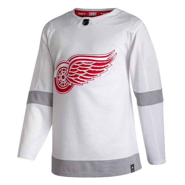 Detroit Red Wings adidas 2020/21 Reverse Retro Authentic Jersey - White