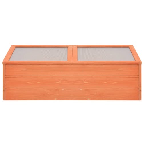 NNEVL Greenhouse Wood 100x50x34 cm