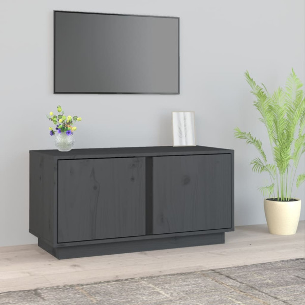Szafka pod Telewizor Rtv Szary Mat Drzwiczki Nowoczesny 80x35x40,5cm