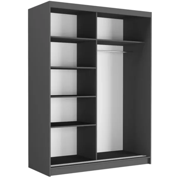 Szafa INES 150 1l gr/wh