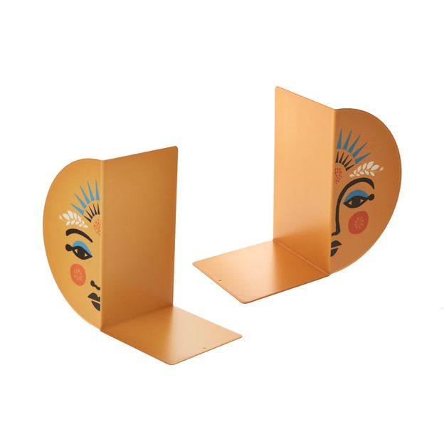 APARADOR DE LIVROS CONJUNTO COM 2 PEÇAS MULHER PÁSSARO