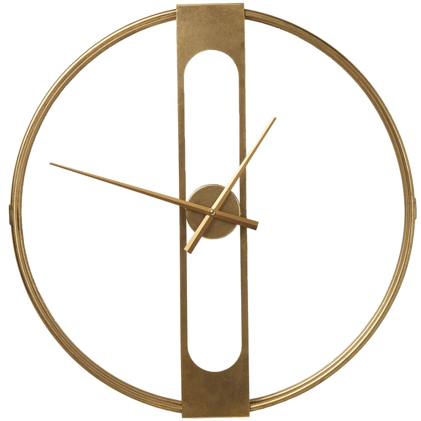 Kare Design Wandklok Clip Ø60cm goud