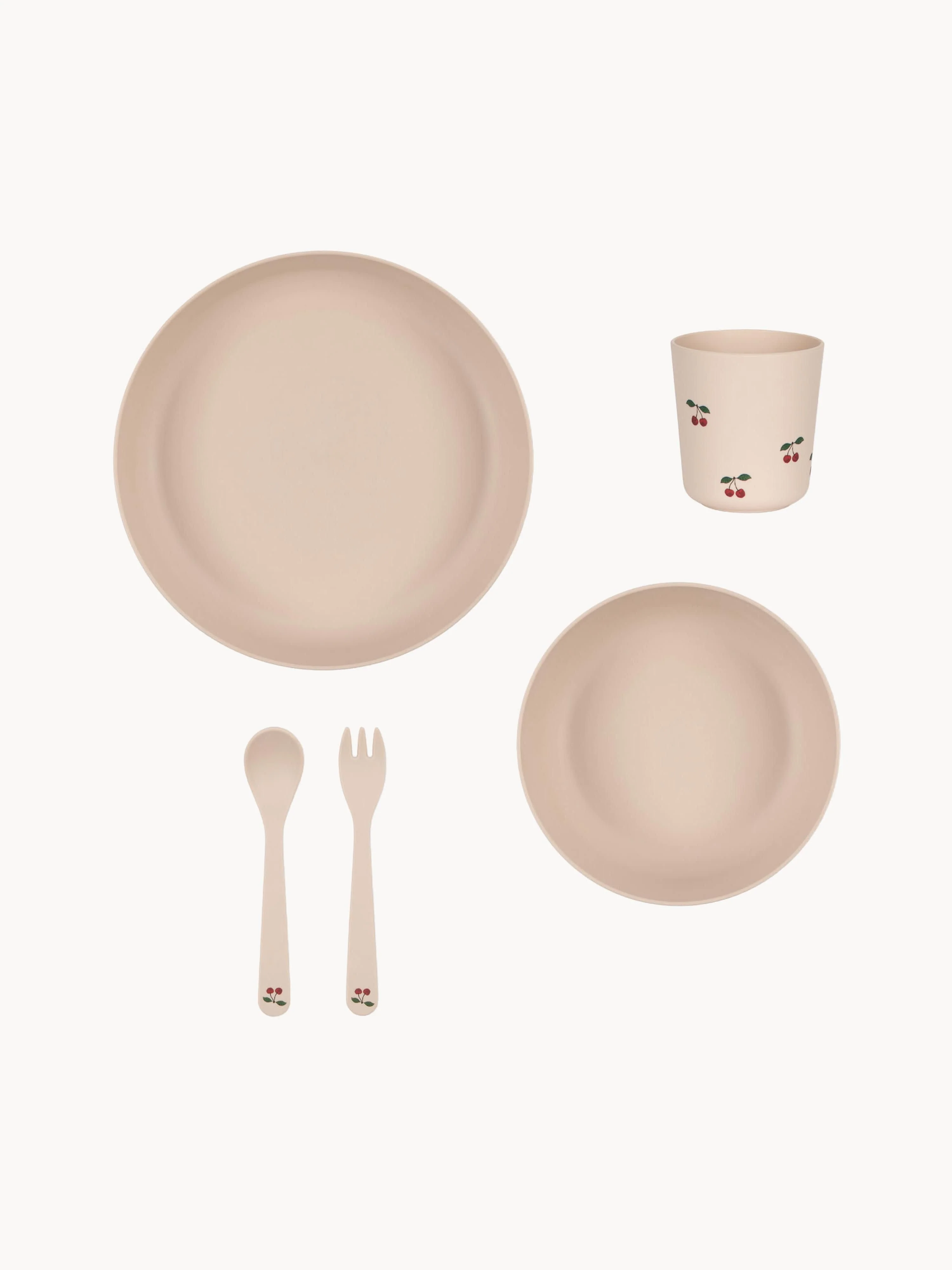 Kindergeschirr-Set Cherry, 5er-Set