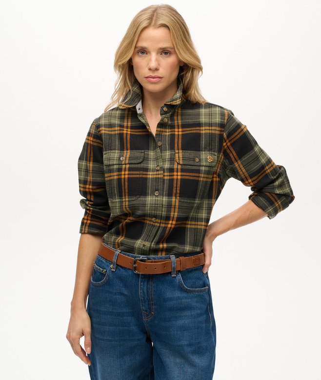 Lumberjack Check Flannel Shirt