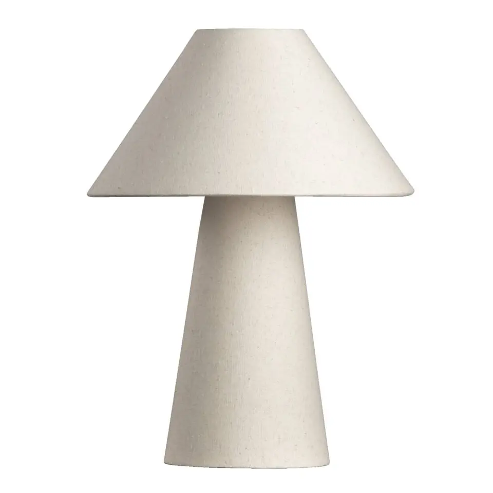 Tafellamp Skye - beige - &Oslash;30 x 40 cm